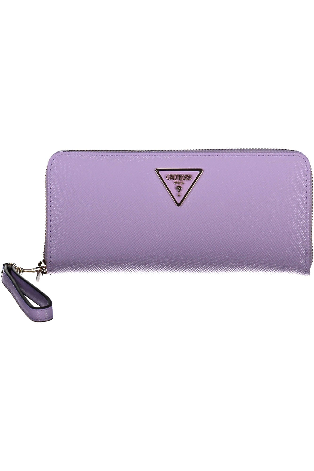 Guess Jeans Purple Polyurethane Wallet - Fizigo