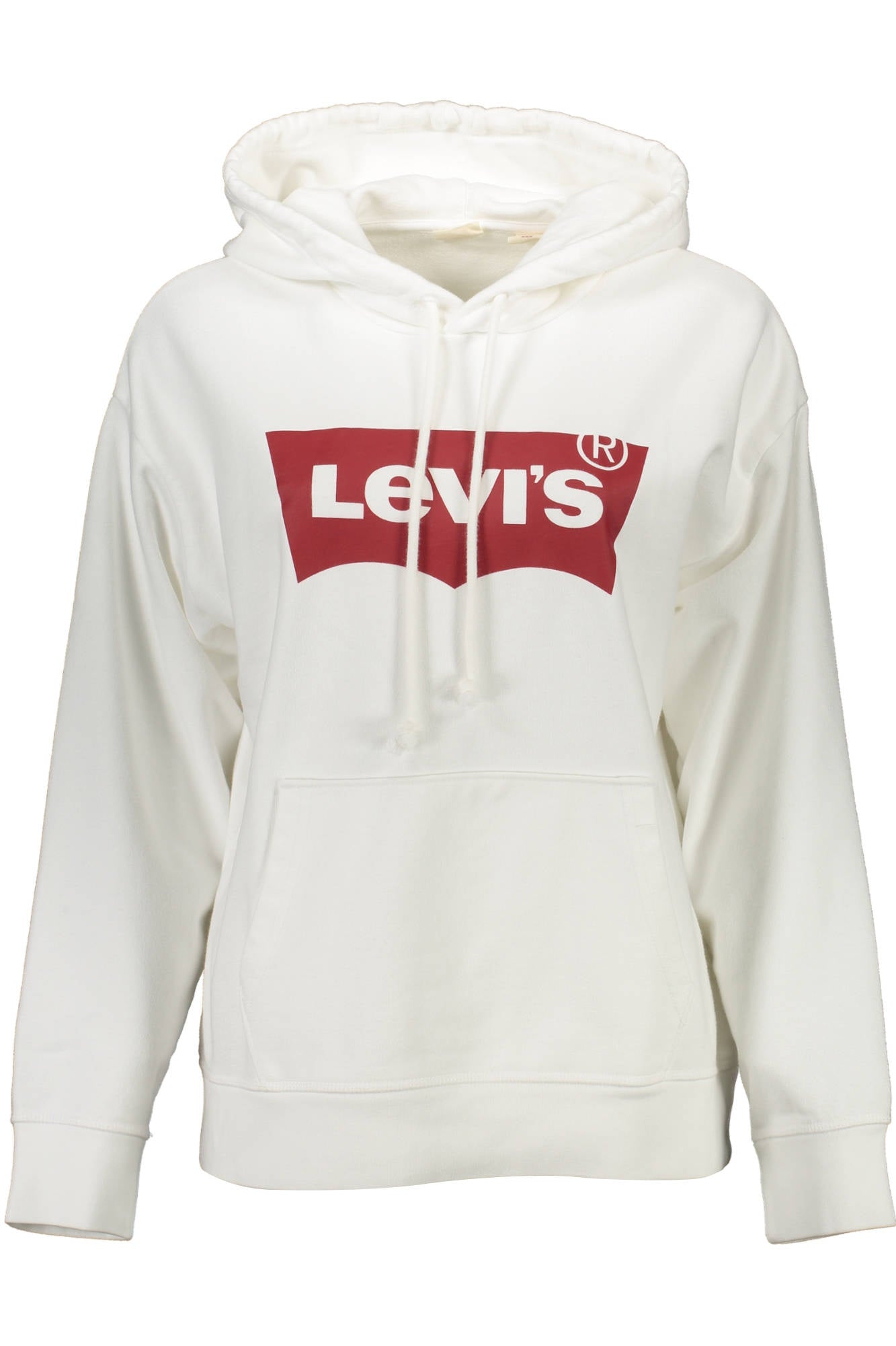 Levi's White Cotton Sweater - Fizigo