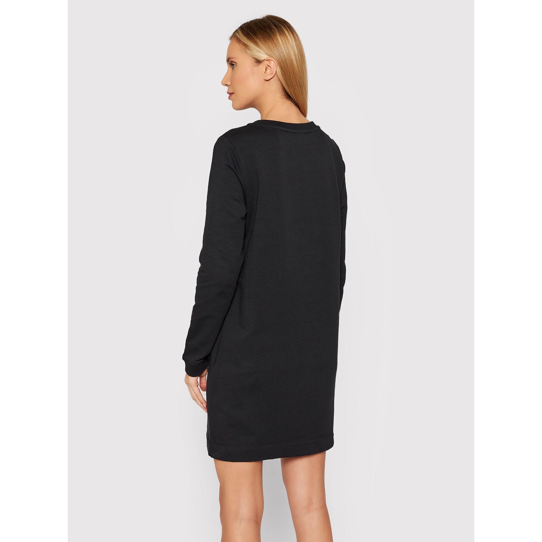 Love Moschino Black Cotton Dress - Fizigo