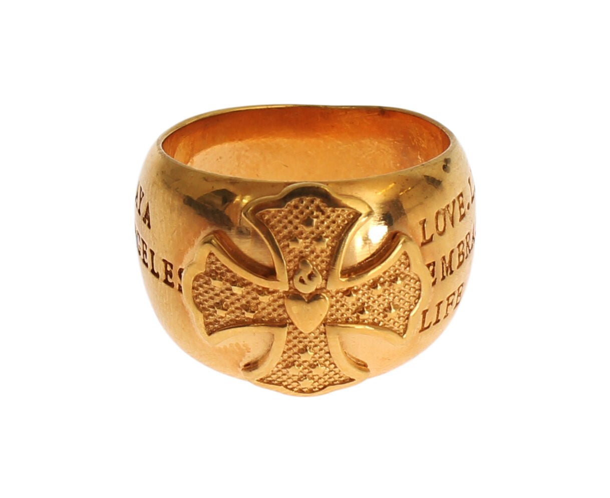 Nialaya Gold Plated 925 Silver Ring - Fizigo