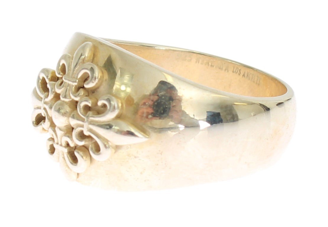 Nialaya Silver Crest 925 Sterling Ring - Fizigo