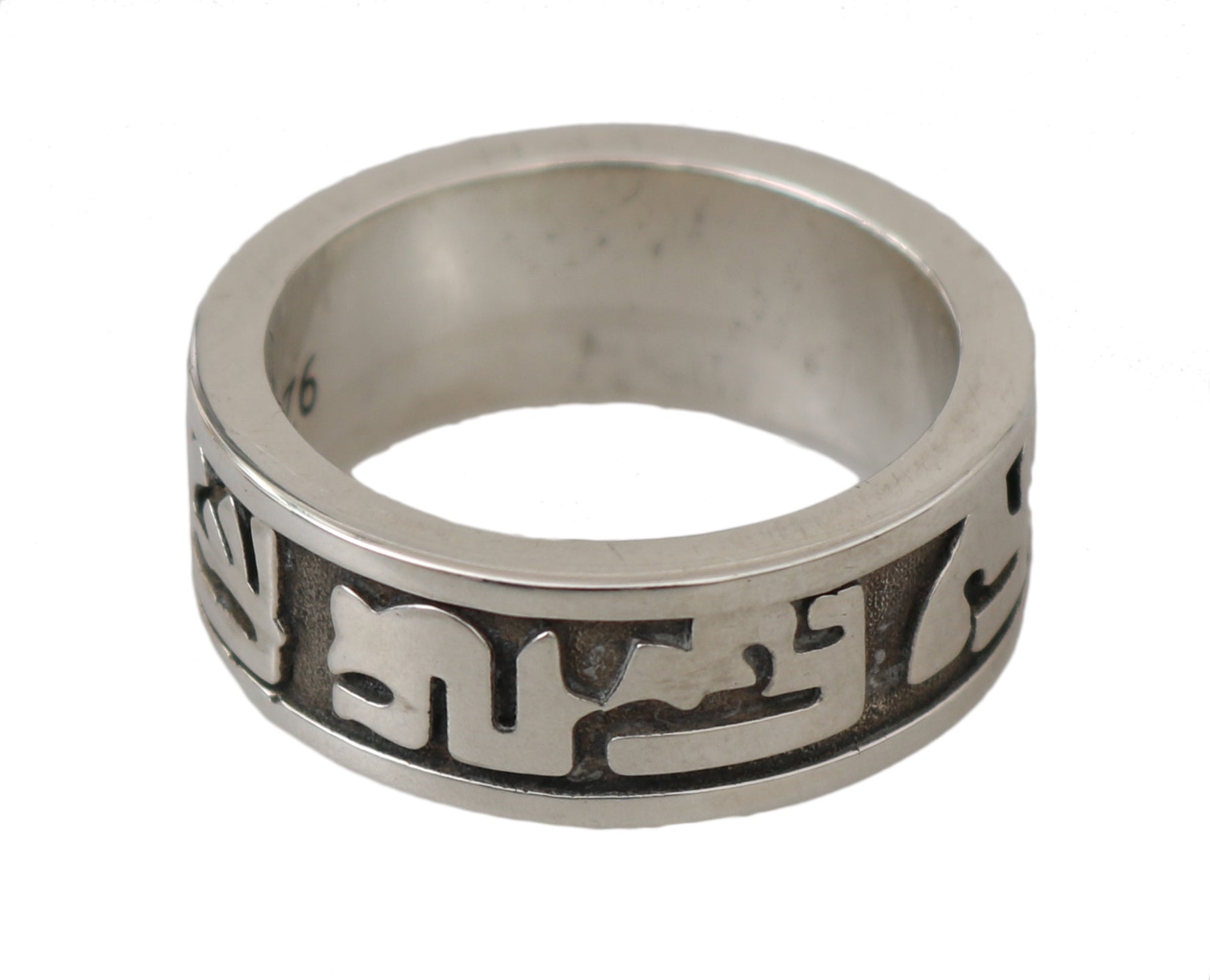 Nialaya Silver Sterling Hieroglyph Men 925 Authentic - Fizigo