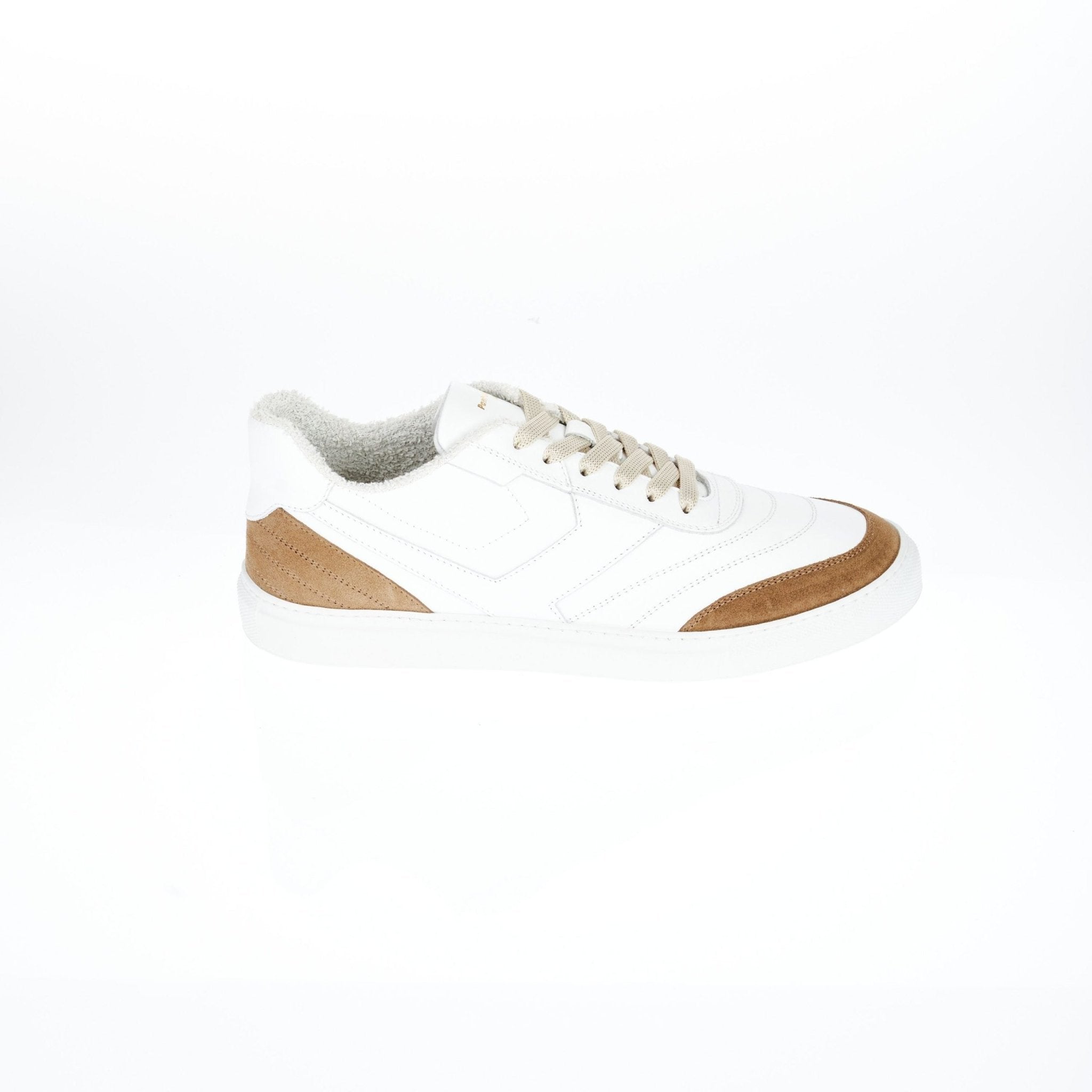 Pantofola D'Oro White Leather Sneaker - Fizigo