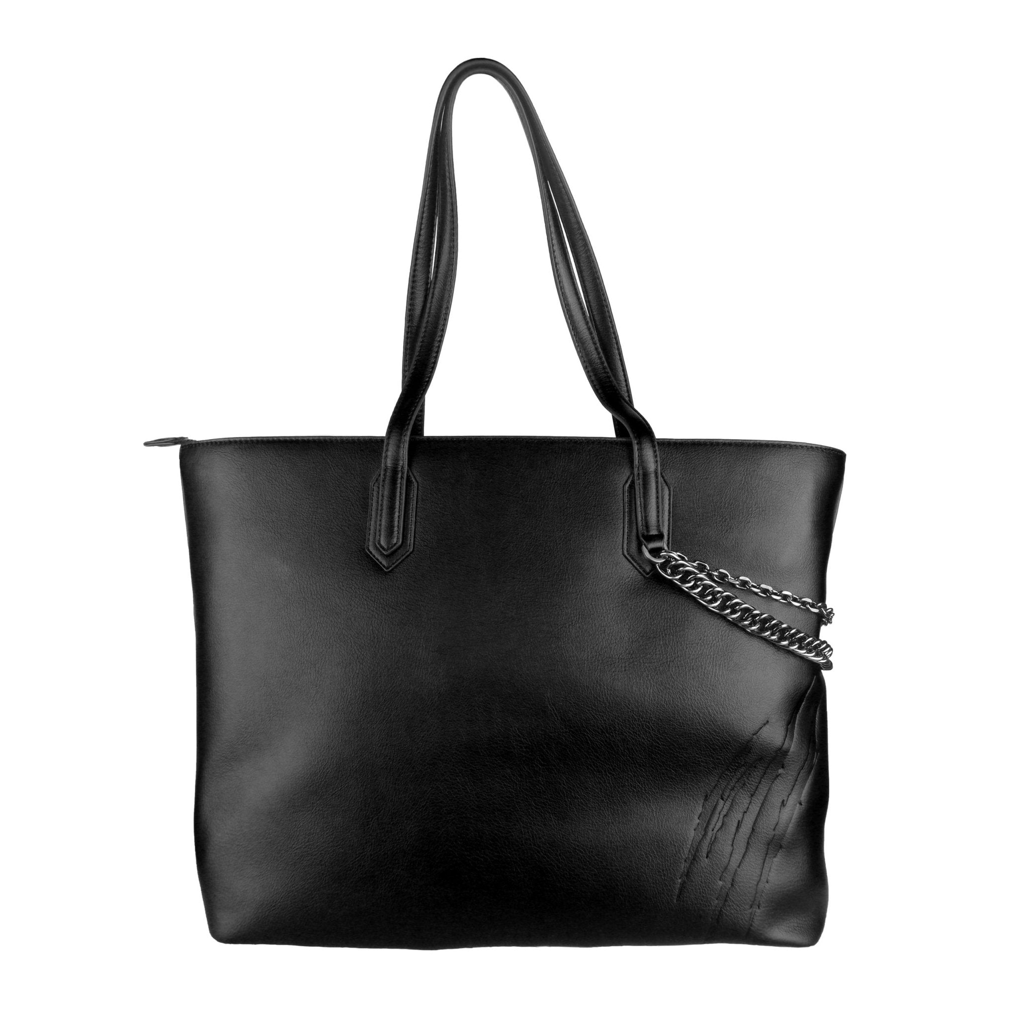 Plein Sport Black Polyurethane Shoulder Bag - Fizigo