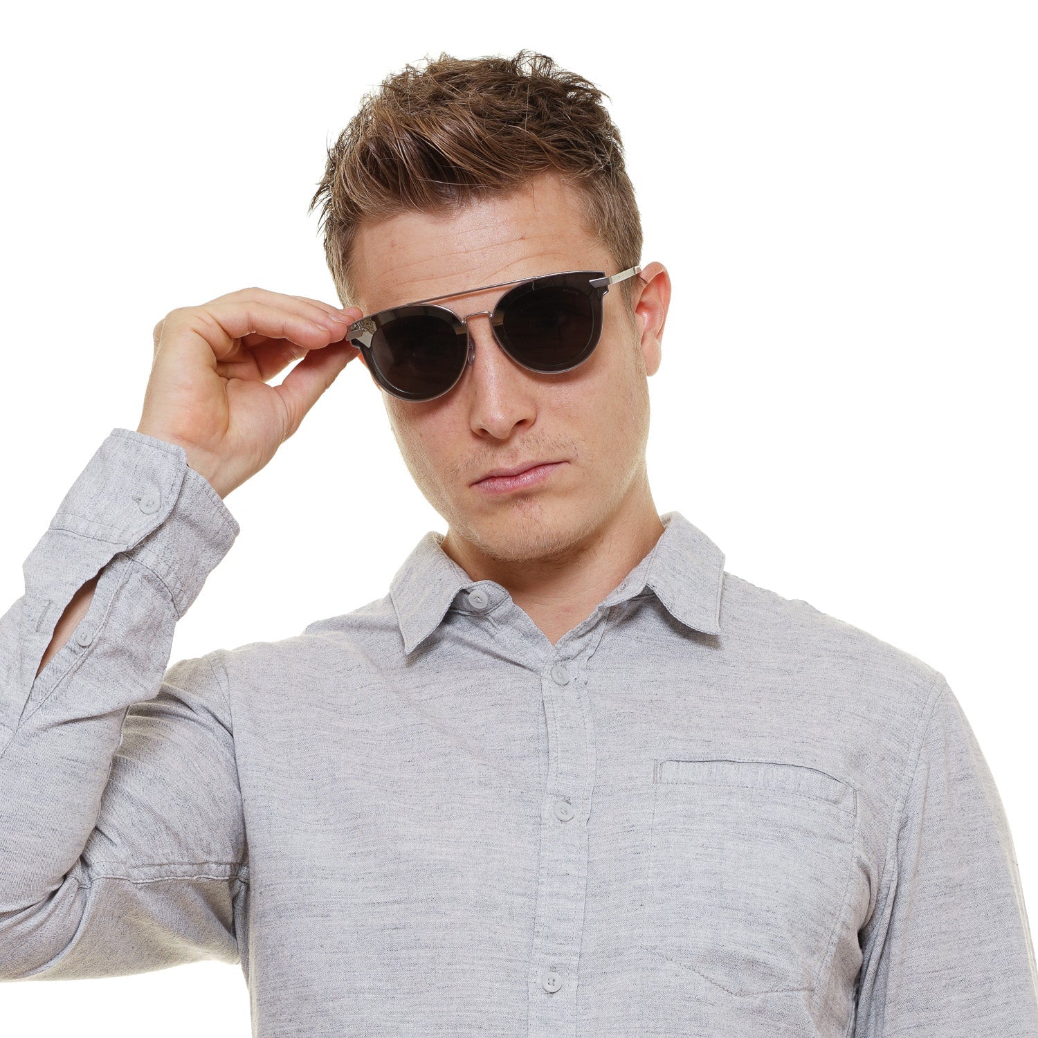 Police Silver Sunglasses for man - Fizigo