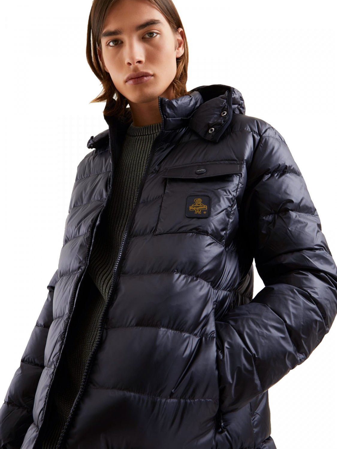 Refrigiwear Blue Polyamide Jacket - Fizigo