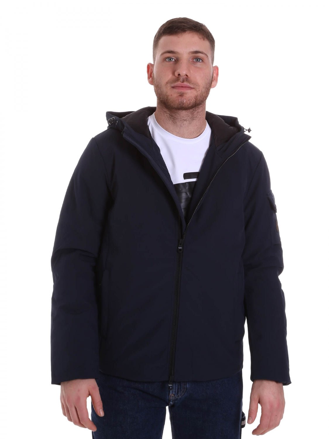 Refrigiwear Blue Polyester Jacket - Fizigo