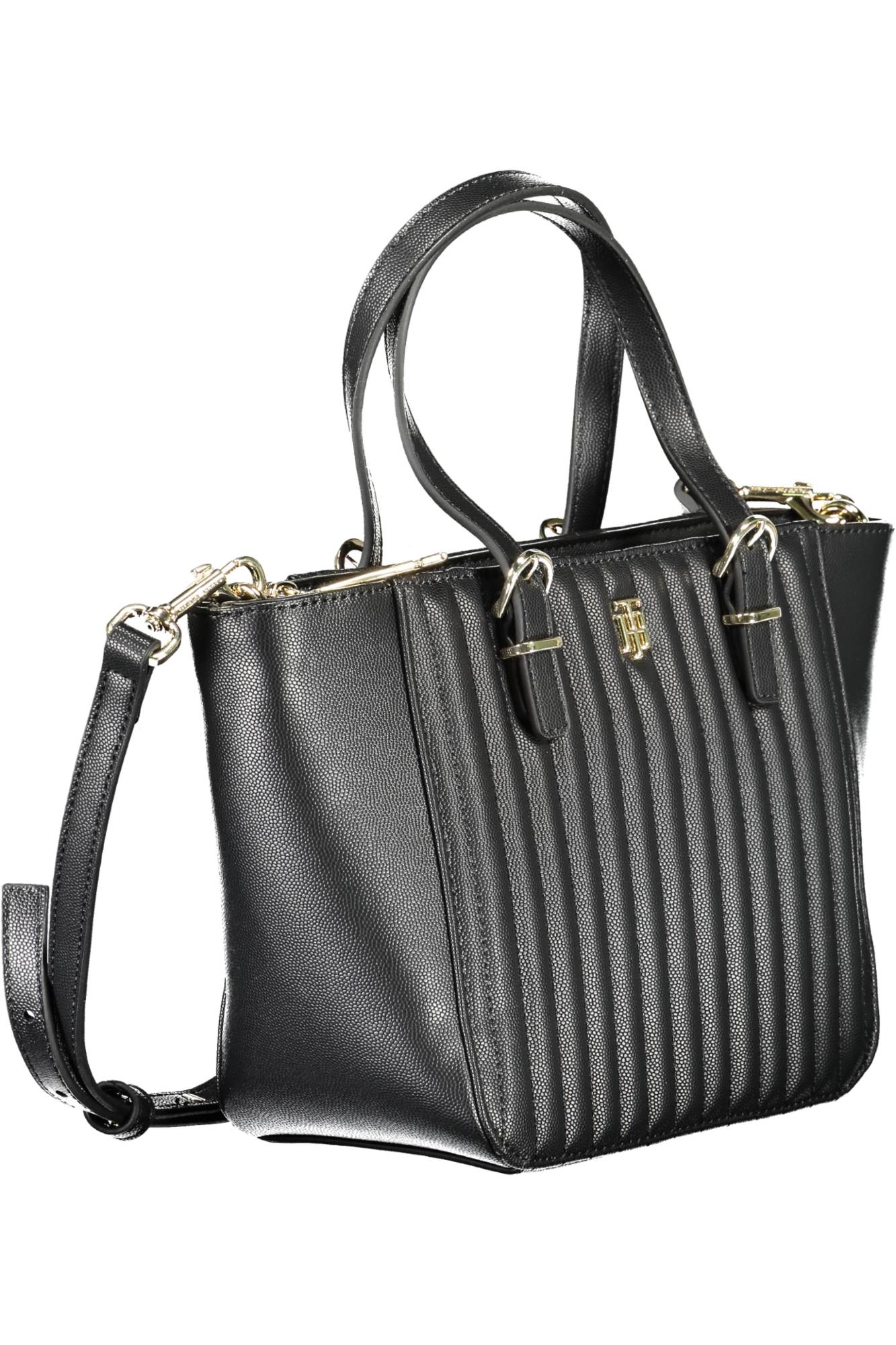 Tommy Hilfiger Black Handbag - Fizigo