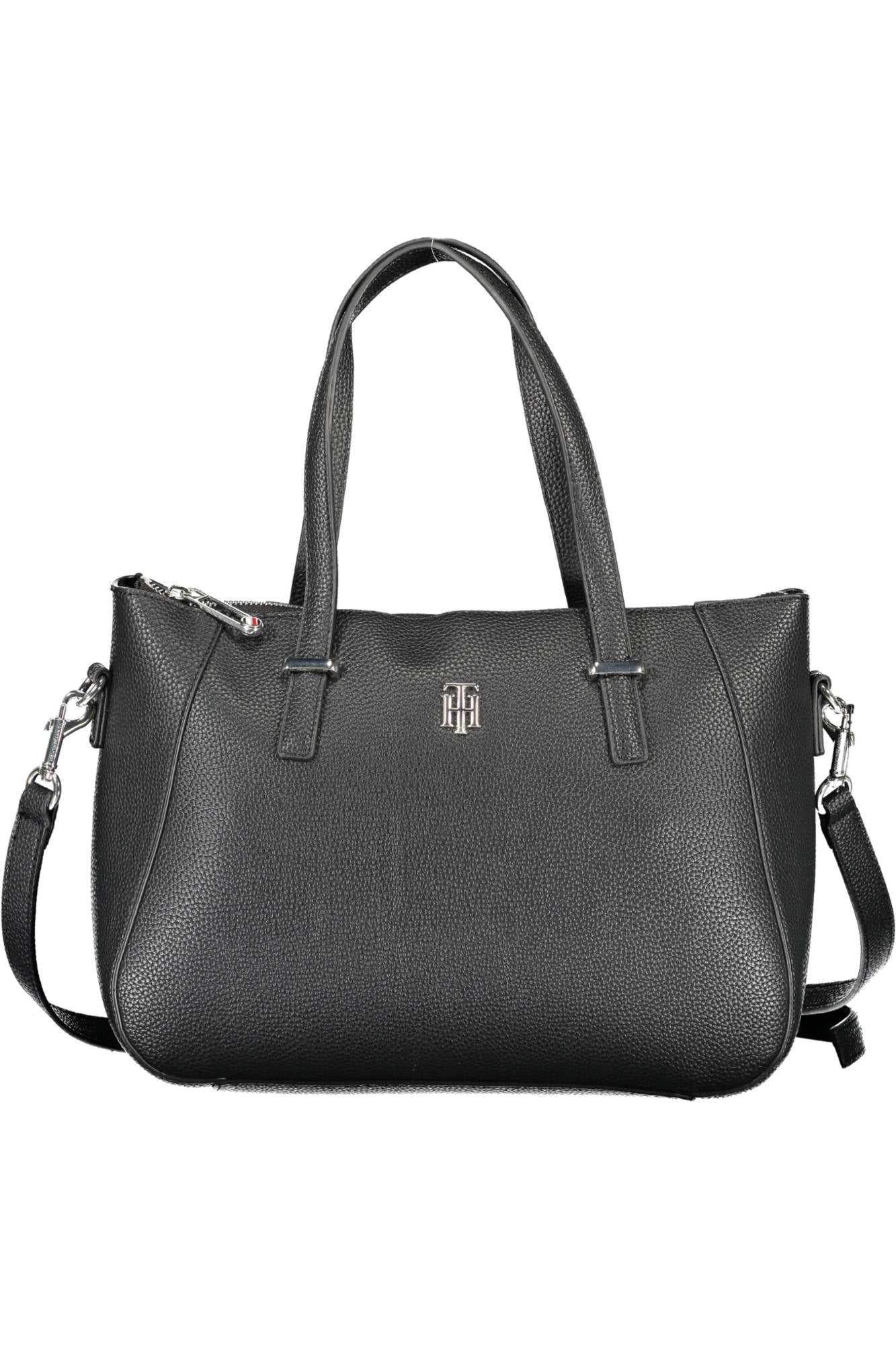 Tommy Hilfiger Black Polyurethane Handbag$1 - Fizigo