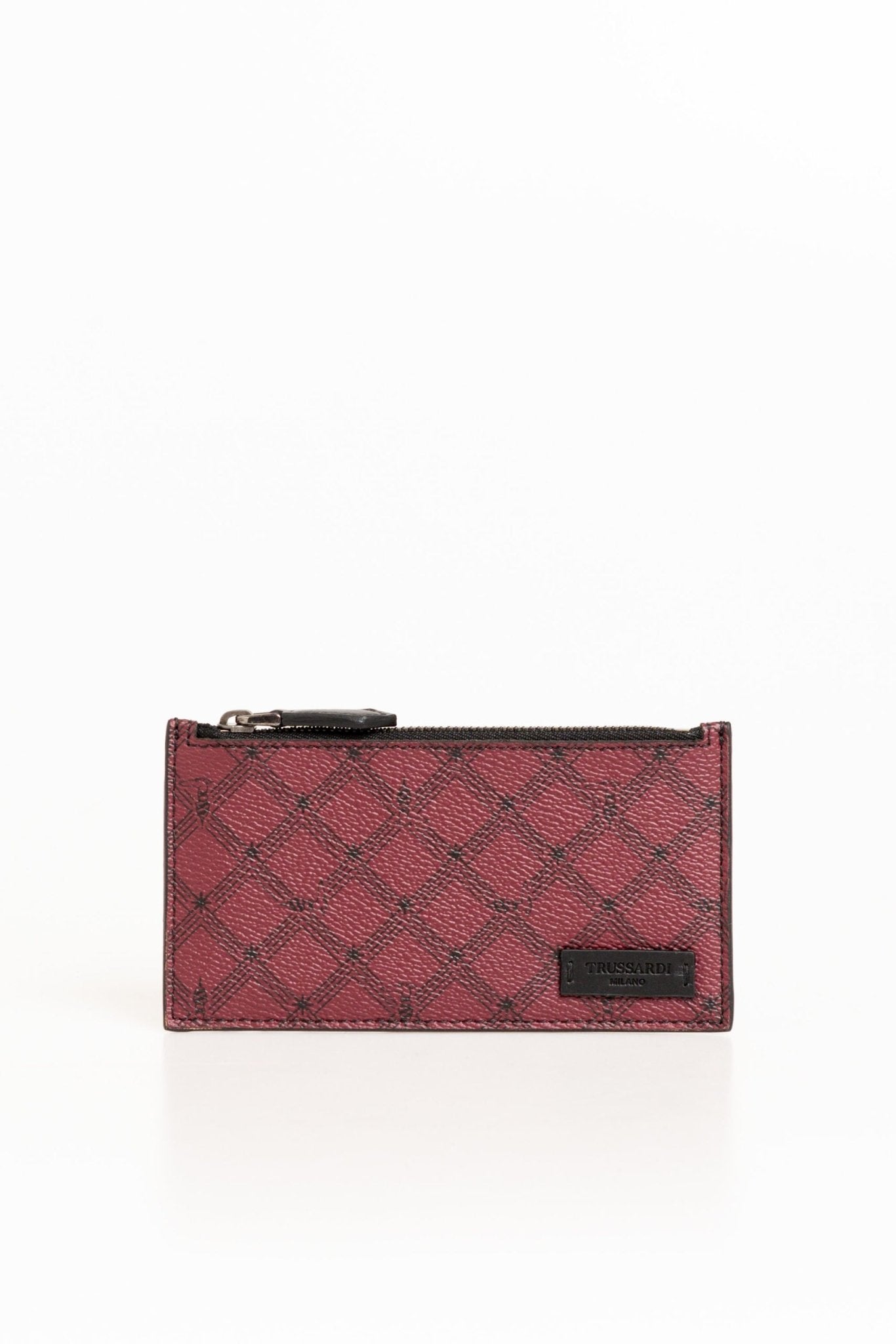 Trussardi Red Pvc Wallet - Fizigo