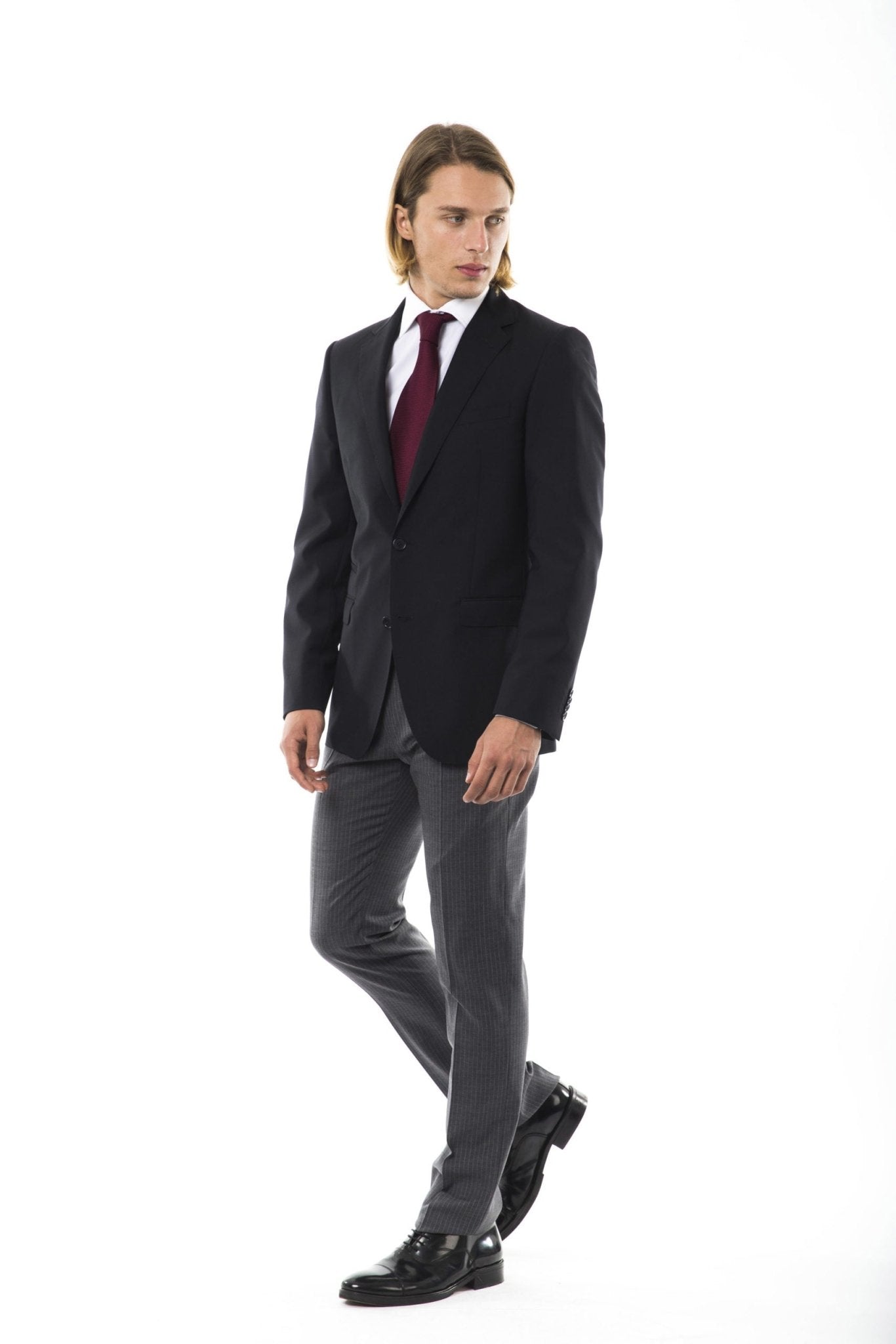 Uominitaliani Black Wool Blazer - Fizigo